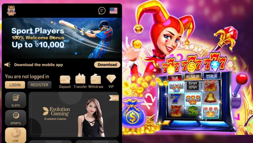 Download PANA365 casino mobile app